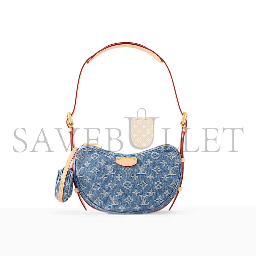 LOUIS VUITTON MASTER DENIM CROISSANT MM M46856 (25*15*5cm)
